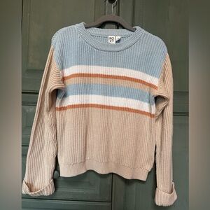 SOLD Roxy Women's Multicolor Striped Sweater